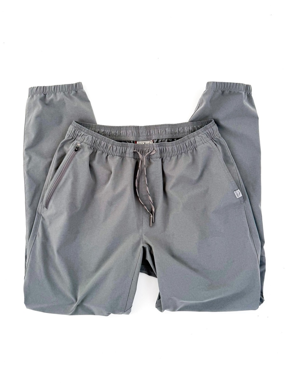 NEW Eddie Bauer Men's Gray Athletic Jogger Pants Casual Drawstring M